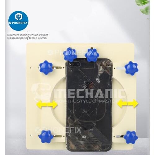 Adjustable Spring Fixture Holder for iPhone 8 X XS MAX 11 Pro Repair Rear Back Cover Separating Clamp Phone Disassemble Tool Kit