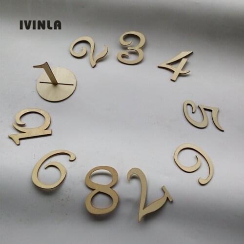 Wedding Wooden Table Number Figure Card Base for Wedding Birthday Party