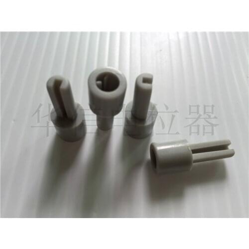 2pcs mixer potentiometer lengthening shaft grey plastic extension shaft 10MMX25MM half shaft hole 6MM