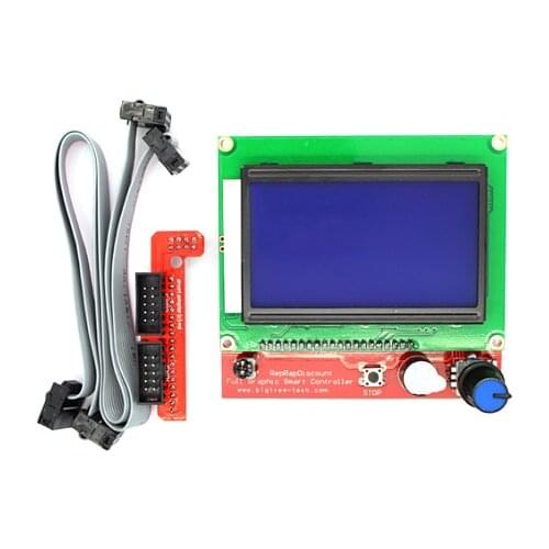 3D Printer Parts LCD 12864 LCD Control Panel 12864lcd display for 3D Printer Smart Controller RAMPS1.4