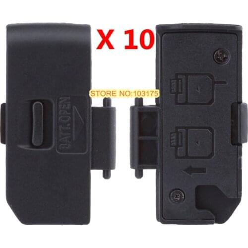 10 piece/ New Battery Cover Lid Door Cap Replacement for Canon 450D 500D 1000D SLR Camera