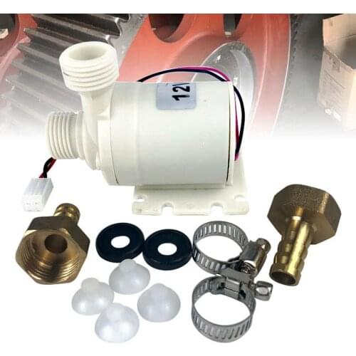 12V Hot Water Pump Solar Brushless Motor High Temperature Resistant Waterproof Heater Water Circulation Submersibles Water Pumps