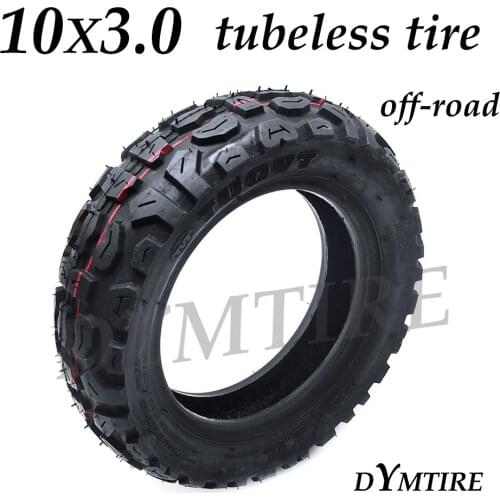 10x3.0 Tubeless Tire for Electric Scooter Front and Rear Wheel 10 Inch 10x2.50 Upgrade Vacuum Wear-Resistant Off-Road Tyre