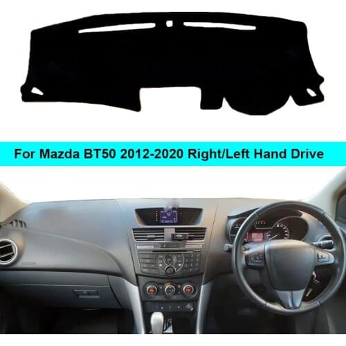 For Mazda BT50 2012 - 2020 Car Dashboard Cover Carpet Dash Mat Pad Sun Shade DashMat Dash Board Carpet Cover Auto Cape Anti-Sun