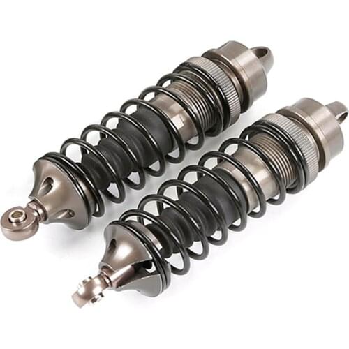 CNC Metal Front Shock Absorber Dust Cover Shock Absorption Assembly for 1/5 HPI Rovan BAJA LT KM LOSI 5IVE-T 5T