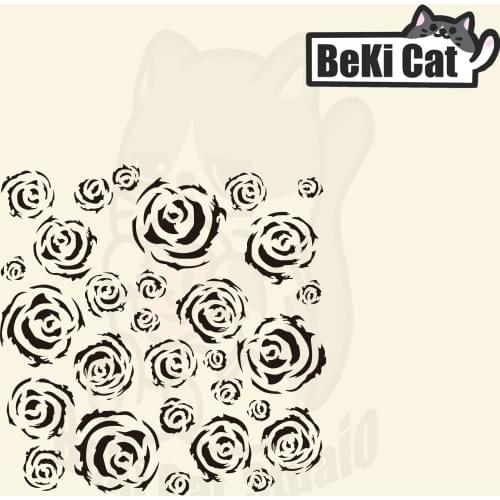 Flower background Clear Stamps for DIY Scrapbooking/Card Making Fun Decoration Supplies