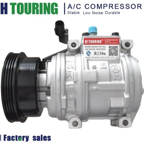 447170-3700 447200-1713 447300-7230 88310-6A010 88320-60700 For Toyota Landcruiser HDJ100R 1HD-FTE 6 Cyl 4.2L Diesel Compressor