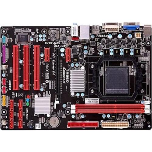 For BIOSTAR TA960 Original Used Desktop Motherboard 760G Socket AM3+ DDR3 32G SATA2 USB2.0 ATX