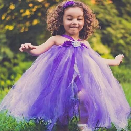 Toddler Girl Tulle Tutu Dress Princess Kids Halloween Costume Ball Gown Pageant Prom Birthday Party Wedding Ballet Dress