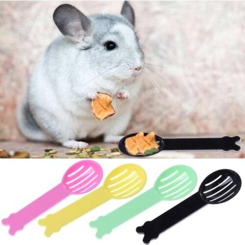 Hamster Pet Bath Spoon Small Animal Sand Spoon Hamster Cleaning Tool