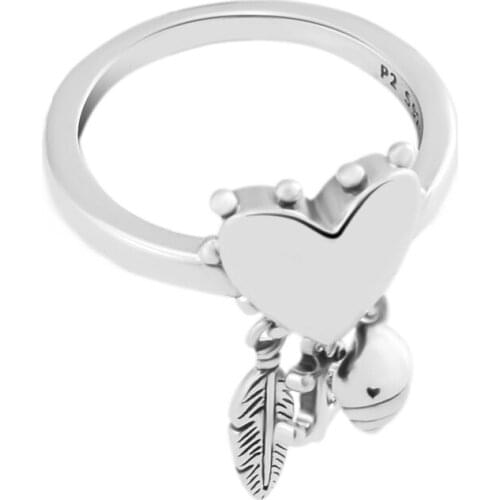 Spiritual Symbols Rings 100% Authentic 925 Sterling-Silver-Jewelry Free Shipping