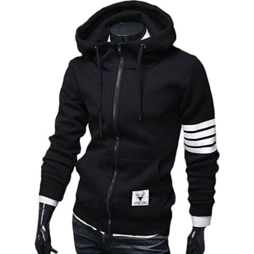 LIBIELIY Men's Zip Hoodies