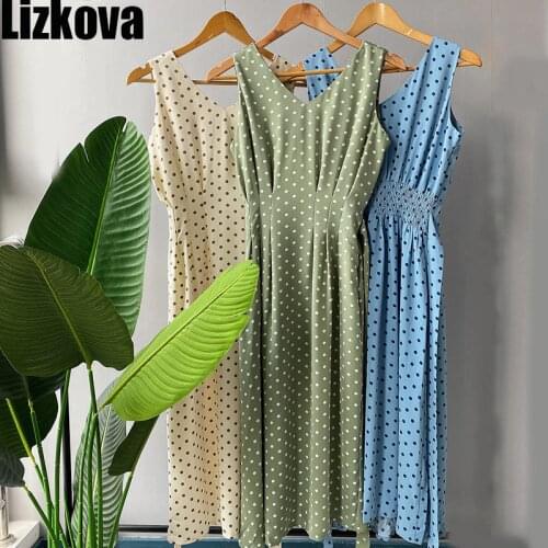 Зеленые летние платья LizKova China At AliExpress