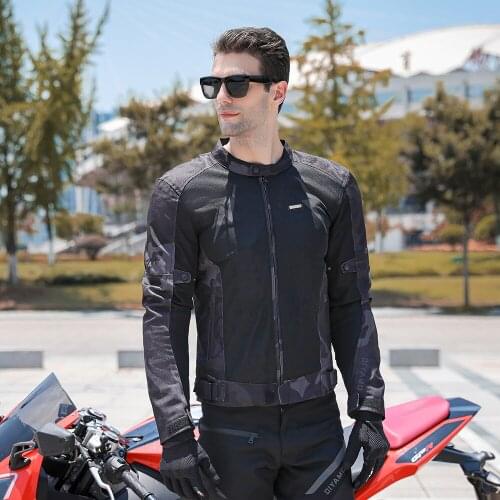 Highly Ventilated Mens Motorcycle Jackets Motorbike Off-road Coat Windproof Riding Outdoor Sport Moto Motocross Textile Jacket