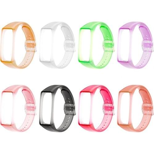 Soft Silicone Sport Band Straps For Samsung Galaxy Fit 2 SM-R220 Bracelet Replacement Watchband For Samsung Galaxy Fit2 Straps