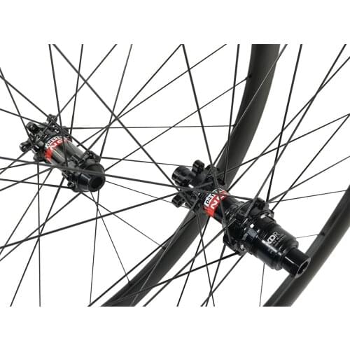 700C 1340g all road gravel bike Asymmetry 42mm deep clincher tubeless disc 6 bolt carbon wheelset 42×25mm 24H D411SB D412SB XDR