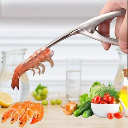 Shrimp peeler Prawn Peeler Shrimp Deveiner Peel Device fishing knife Creative Kitchen Gadget Cooking Seafood Tool 2018