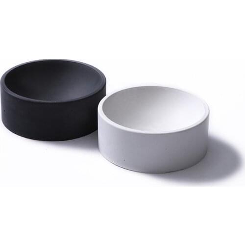 Silicone Mold Furnishings Round Storage Functional Container Molds Cement Multi - Flower Pots Storage Home Moulds No Water Holes