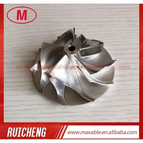 TD04 5+5 blades 49.62/68.58mm high performance turbocharger milling/aluminum 2618/billet compressor wheel
