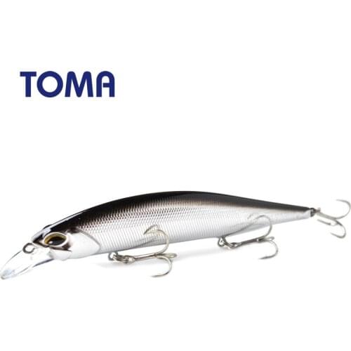 TOMA Wobbler Fishing Lure Minnow Crankbait 120mm 19g Floating Hard Plastic Artificial Bass Bait Fishing Tackle pesca
