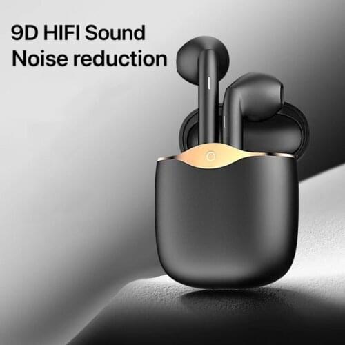 New On Sale TWS Bluetooth 5.1 Earphones Wireless Headphone Touch Control 9D HiFi Stereo Sport Headset Handsfree With Microphone