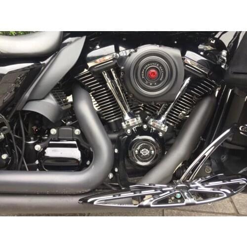 Air Cleaner Filter Intake w/ Red Spike Fit For Harley Touring Electra Glide Street Glide Road Glide Road King Tri Glide Ultra