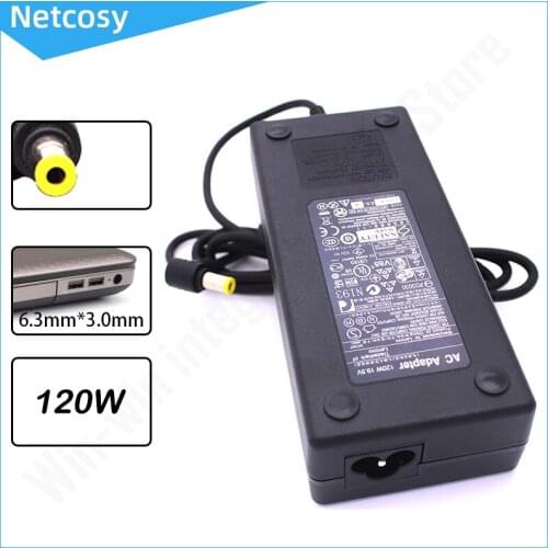 19.5V 6.15A 120W 6.3*3.0mm AC Adapter Power Supply Laptop Charger For Lenovo B305 C340 B300 Y470 Y460P Y570 A300 A700 C305 C300