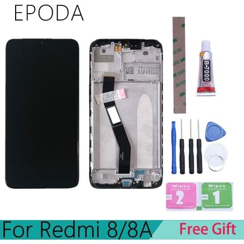 6.22" LCD For Xiaomi Redmi 8A LCD Display With Touch Screen Assembly Tested LCD For Xiaomi Redmi 8 LCD