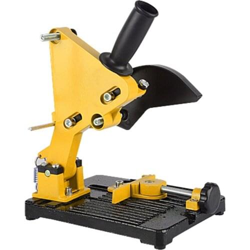 45 Adjustable Angle Grinder Bracket Stand Holder Support Base With Shield Cover Iron Base