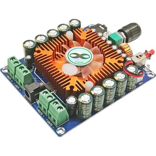 KYYSLB 50W*4 4-8ohm DC 12-16V XH-M521 Car Four-channel HIFI Power Amplifier Board TDA7850 High-end Quality Amplifier Board