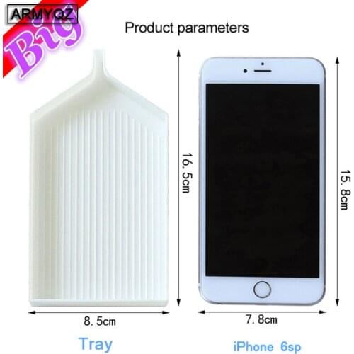 Hotselling 3D DIY Diamond Painting Diamond Embroidery Accessories Large Capacity Big Drill Plate Plastic Tray Big Kits gift