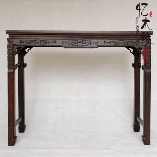 Mahogany furniture is wood carved mahogany case ebony wood case flat bar entrance altar altar