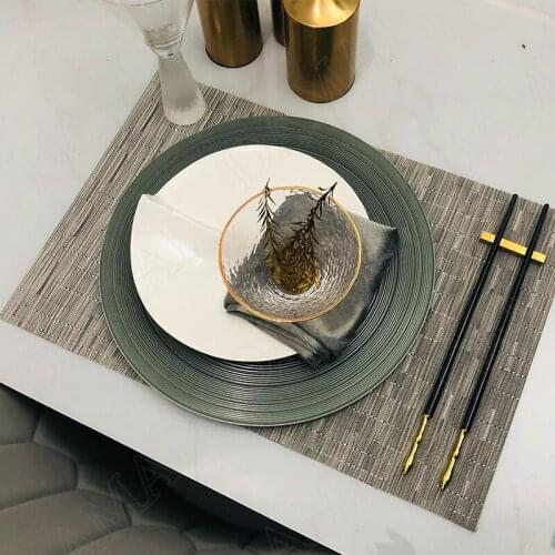 European Style Ceramic Plate Set Dining Table Main Course Vegetable Salad Dish Living Room Decoration Tray Kitchen Tableware