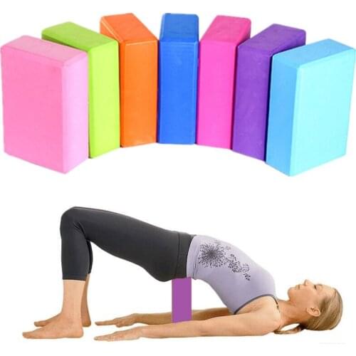 High-density and high-strength New two-color yoga building block EVA foam brick