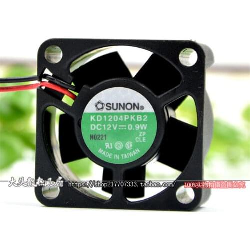 KD1204PKB2 4020 12V 0.9W 4CM switch cooling quiet fan