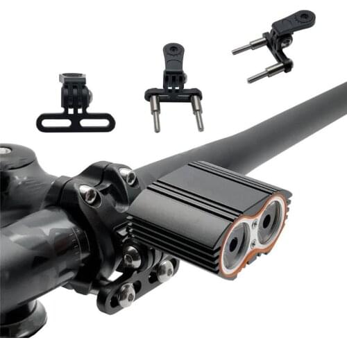 Bicycle Light Stand Bike Handlebar Stem Mount Rack For Sports Camera Mount Bicycle Holder Adapter for GoPro Camera Flashlight