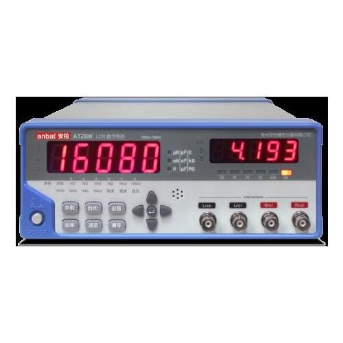Precision Digital LCR Meter AT2811 Frequency 100Hz 120Hz 1kHz 10kHz LCR Digital Bridge