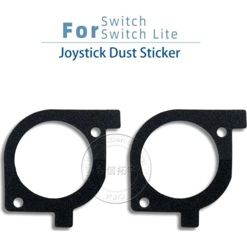 HOTHINK 1pair Replacement Joystick Dust Stickers for Switch Joy-con 3D Analog Grip Anti-dust sticker for NS Lite controller