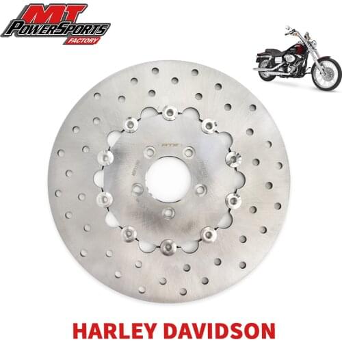 For Harley Davidson FXDC DYNA SUPER GLIDE CUSTOM 2000-2012 FXDF DYNA FAT BOB 2000-2017 Brake Disc Rotor Front MTX Street Bike
