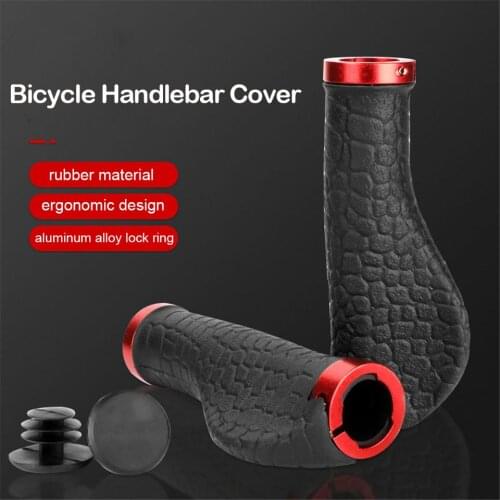 MTB Mountain Road Cycling Bicycle Handle Grips High Quality Sponge Anti-slip Shock Absorption Widening Bike Handlebar Cover Grip