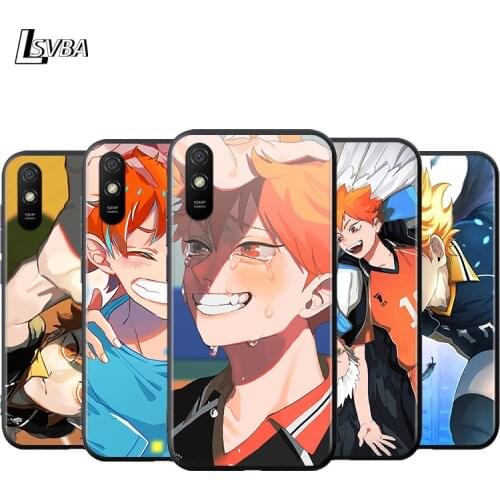 Anime Volleyball Haikyuu Silicone Cover For Xiaomi Redmi K40 K30i K30T K30S K30 K20 10X Ultra Pro Black Soft Phone Case Shell