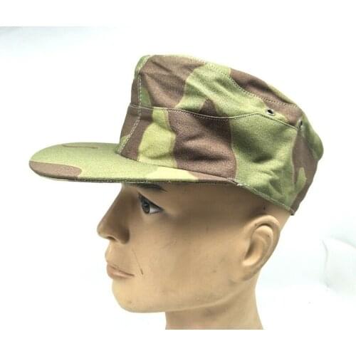 Tomwang2012. WWII WW2 GERMAN ARMY ELITE ITALIAN CAMO FIELD CAP MILITARY HAT IN SIZES COLLECTION WAR REENACTMENTS