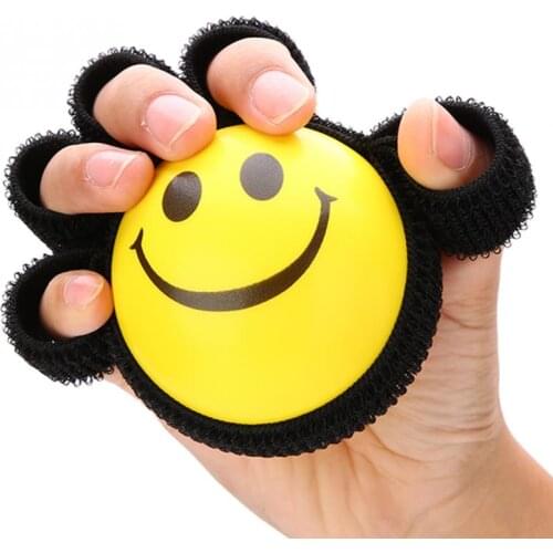 Finger Grip Power Training Ball Fitness Equipment Rehabilitation Fitness Exercise Gripping Ball Posture Corrector Bandage OldMan