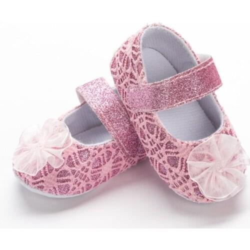 Baby Shoes floral style soft sole Lace baby girls dress princess shoes baby moccasins mary jane shoes first walkers