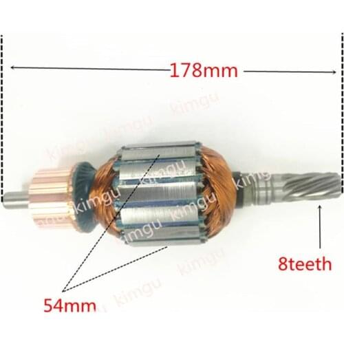 ARMATURE 220-230V Rotor 1007541-00 Replace For Dewalt D25899K