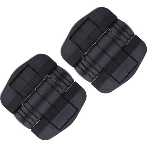 2Pcs Position Control Black Door Hinges for Boat Marine Yacht