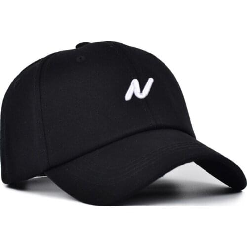 2020 N letter embroidery cotton Casquette Baseball Cap Adjustable Snapback Hats for men and women 198