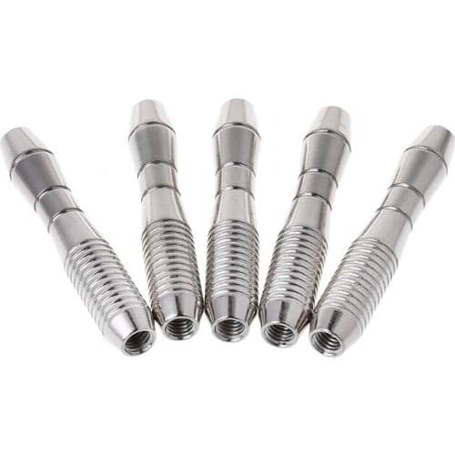 OOTDTY 5pcs Dart Barrel For Nylon/Steel Darts Tip Dart Accessories 51mm 16g 2BA Thread
