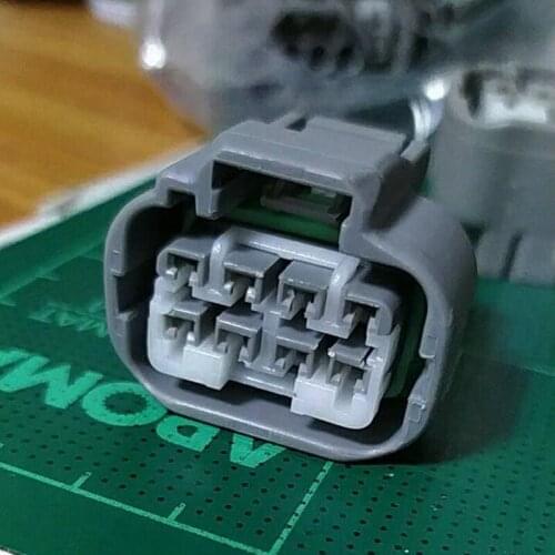 5pcs/lot 8 Way 8 Pin Xenon Headlamp Plug Car Headlights Connector For Toyota Lexus 90980-10891