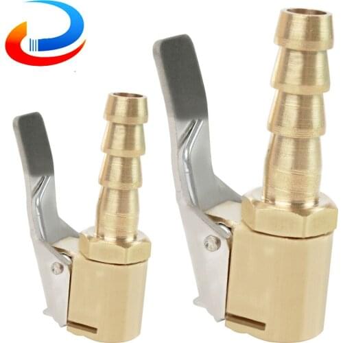 6mm 8mm Auto Air Pump Chuck Clip Car Truck Tyre Tire Inflator Valve Connector Car Clamp Tire Repair Tools